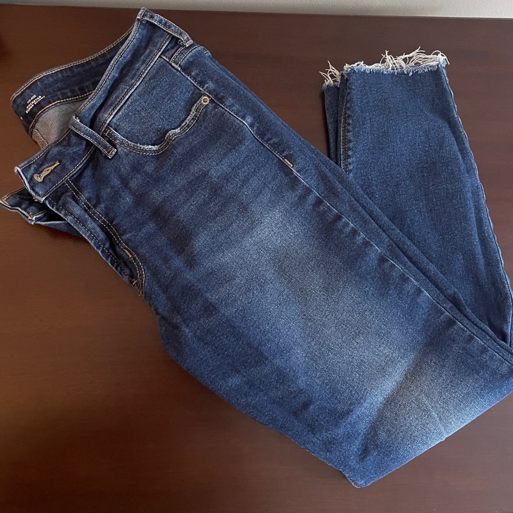 Old Navy Mid-Rise Rockstar Skinny Sz 12